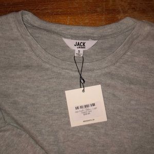BB Dakota Tops - Long sleeve gray top BB Dakota Tops - Long sleeve gray top